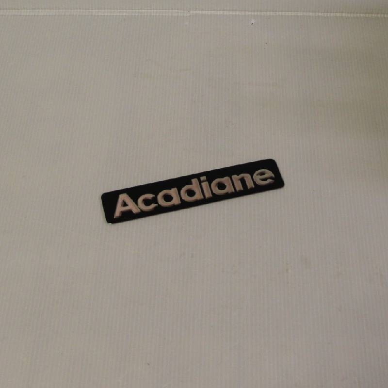 MONOGRAMME ACADIANE